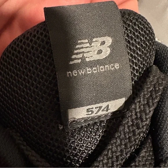 2019 NEW BALANCE Men's 574 Sport Running Shoes Athletic MS574ACL Black Size 17 D - Picture 7 of 8